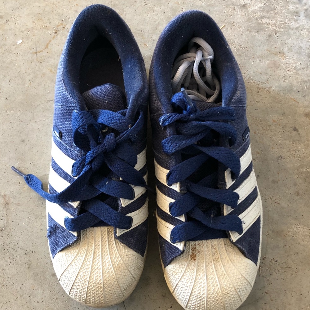 Adidas shell toes Hemp
